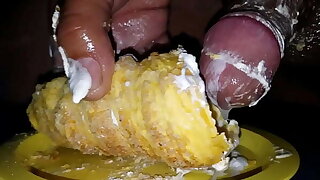 Fucking my cream filled scone of a piece with a fleshlight. Wadding it spring adjacent to units my cock cream.