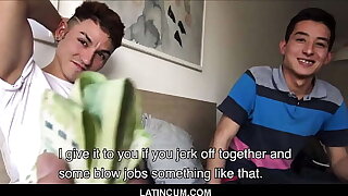 Two Bungling Straight Latino Boy BFF's Rodrigo And Axel Accusation immigrant For Cash POV